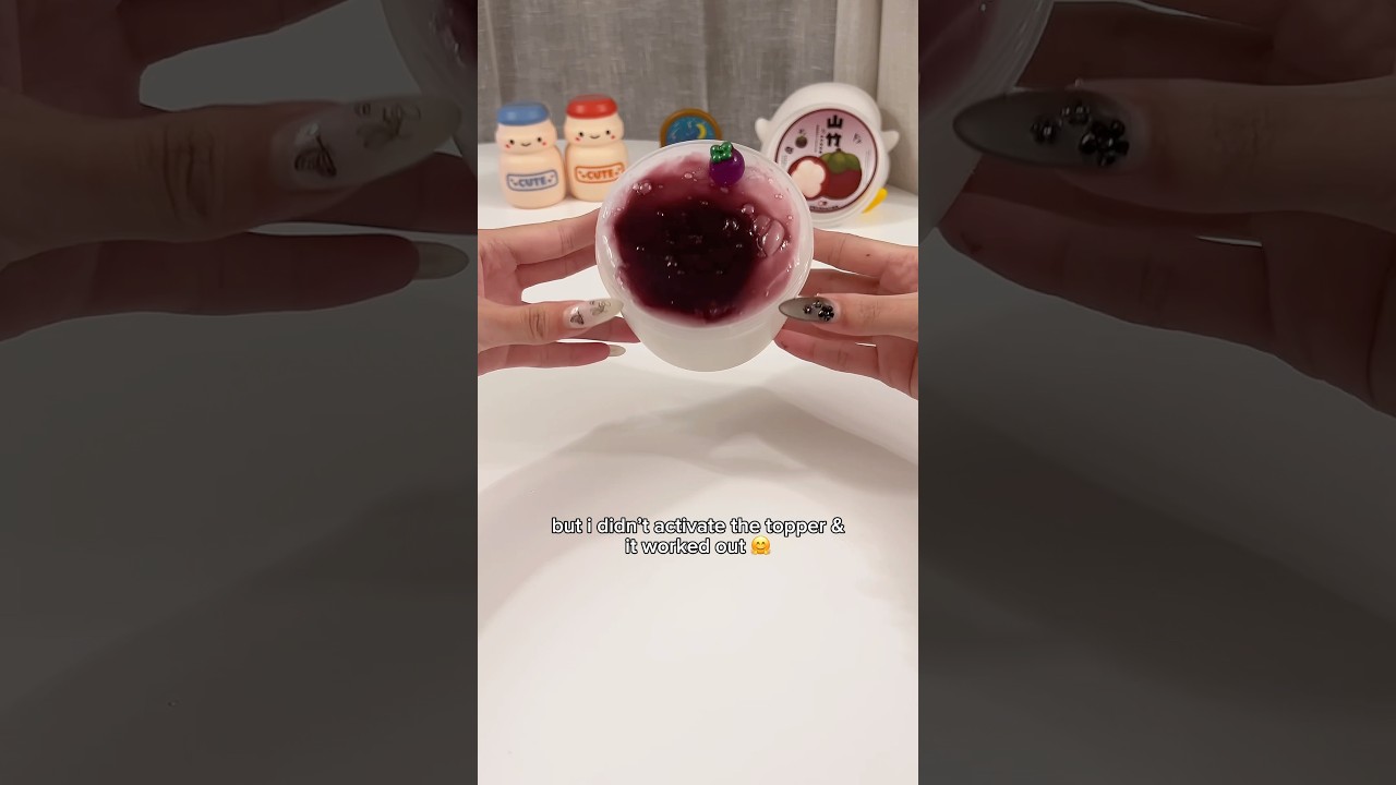 slime asmr! slime from china review 🙆&zwj;♀️ ft. mangosteen jelly #slimechannel #slimevideo #satisfying