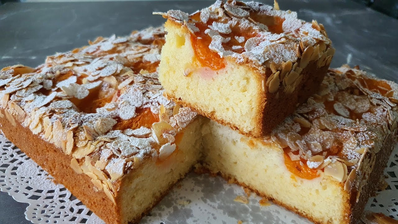 Apricot Cake | کیک زردآلو | How to make Apricot Cake
