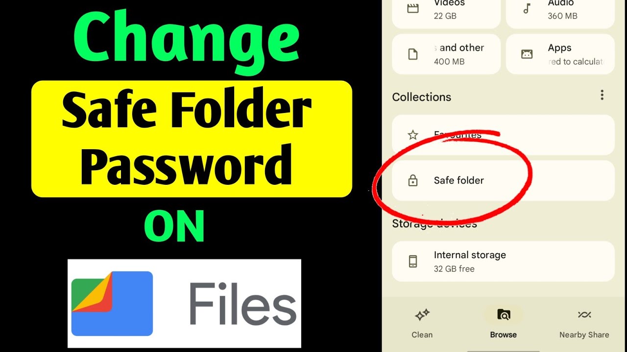 How to Change Google File Safe Folder Password 2025