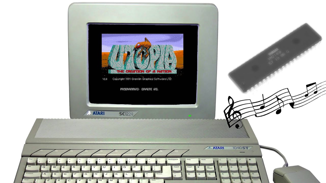 Utopia - The complete Atari ST soundtrack by Barry Leitch