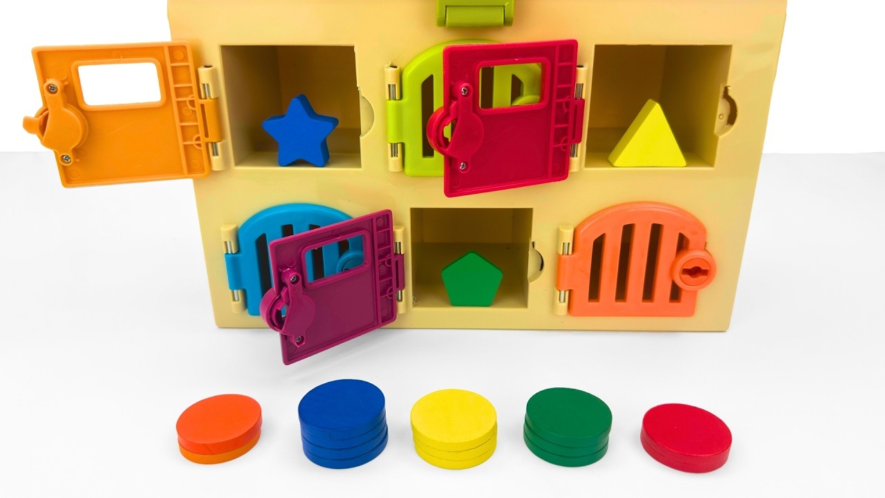 Toddler Learning Video | Kids Learn to Count, Shapes & Colors 🔵🔺 | Educational Videos For Toddlers