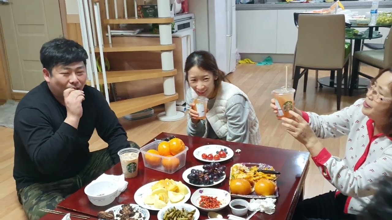 설날 다음날(하윤)