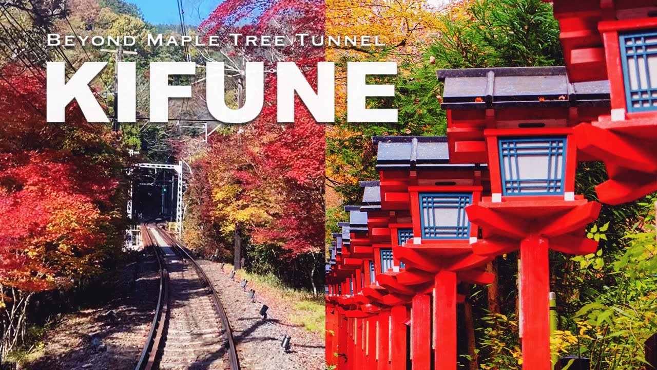 Kifune Shrine | Maple Tree (Momiji) Tunnel - Eizan Railway | Autumn Leaves 2021, JAPAN【KYOTO Vlog】