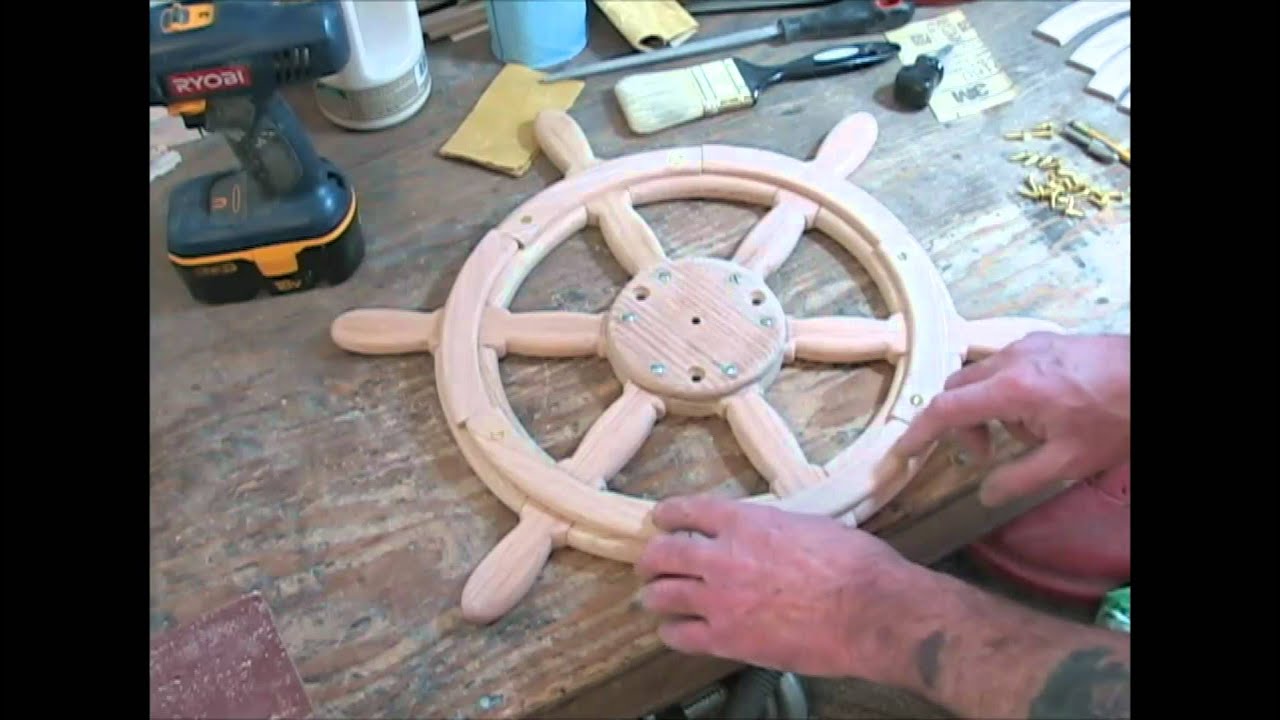 Building a Ship's Wheel