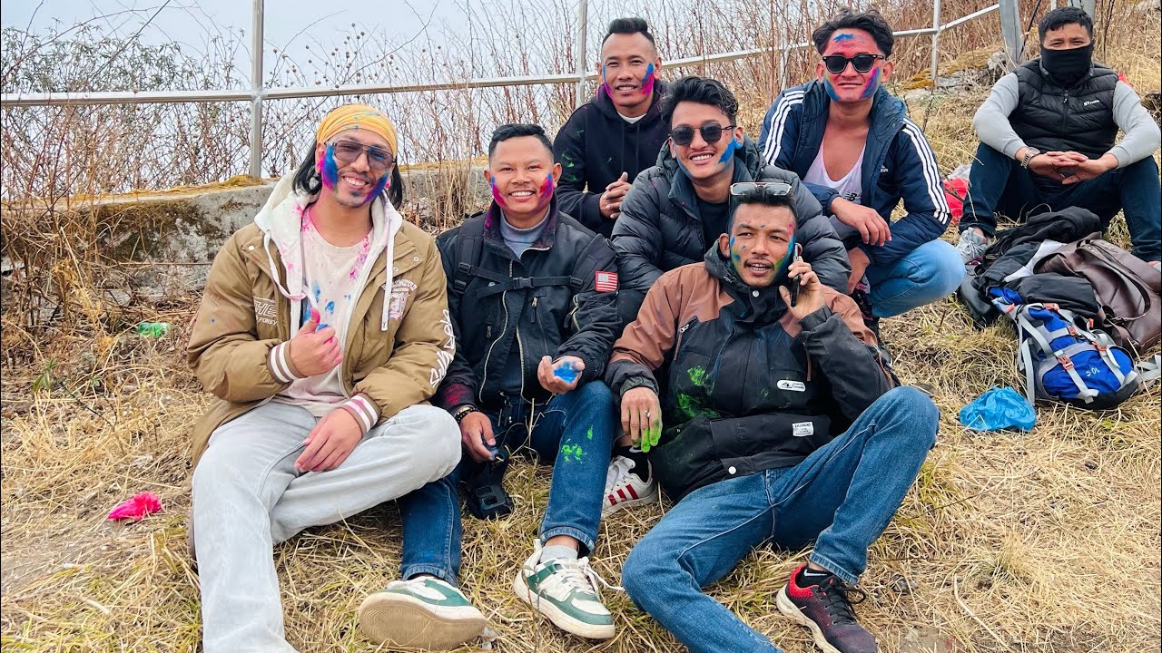 Holi 2082 part 1 #bethanchowk naransthan #lifewithsujan32 