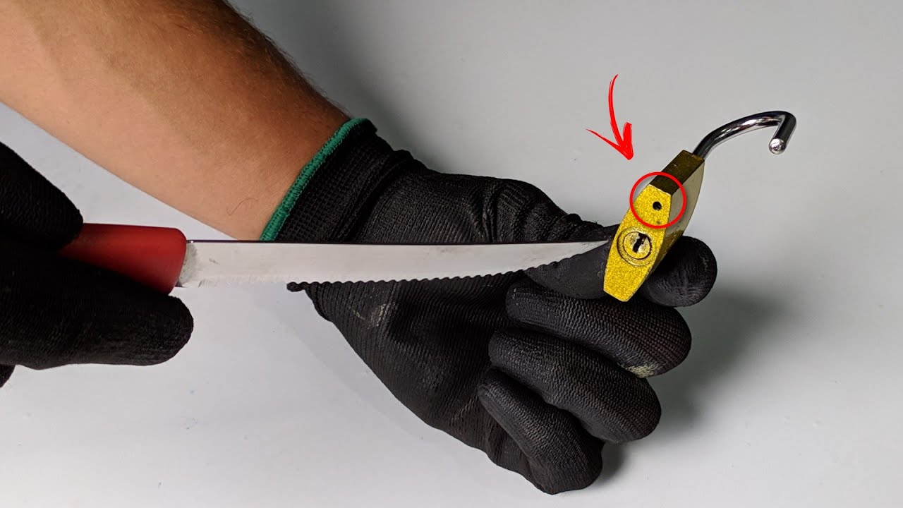 How to open a lock (2 maneiras de abrir um cadeado) DIY