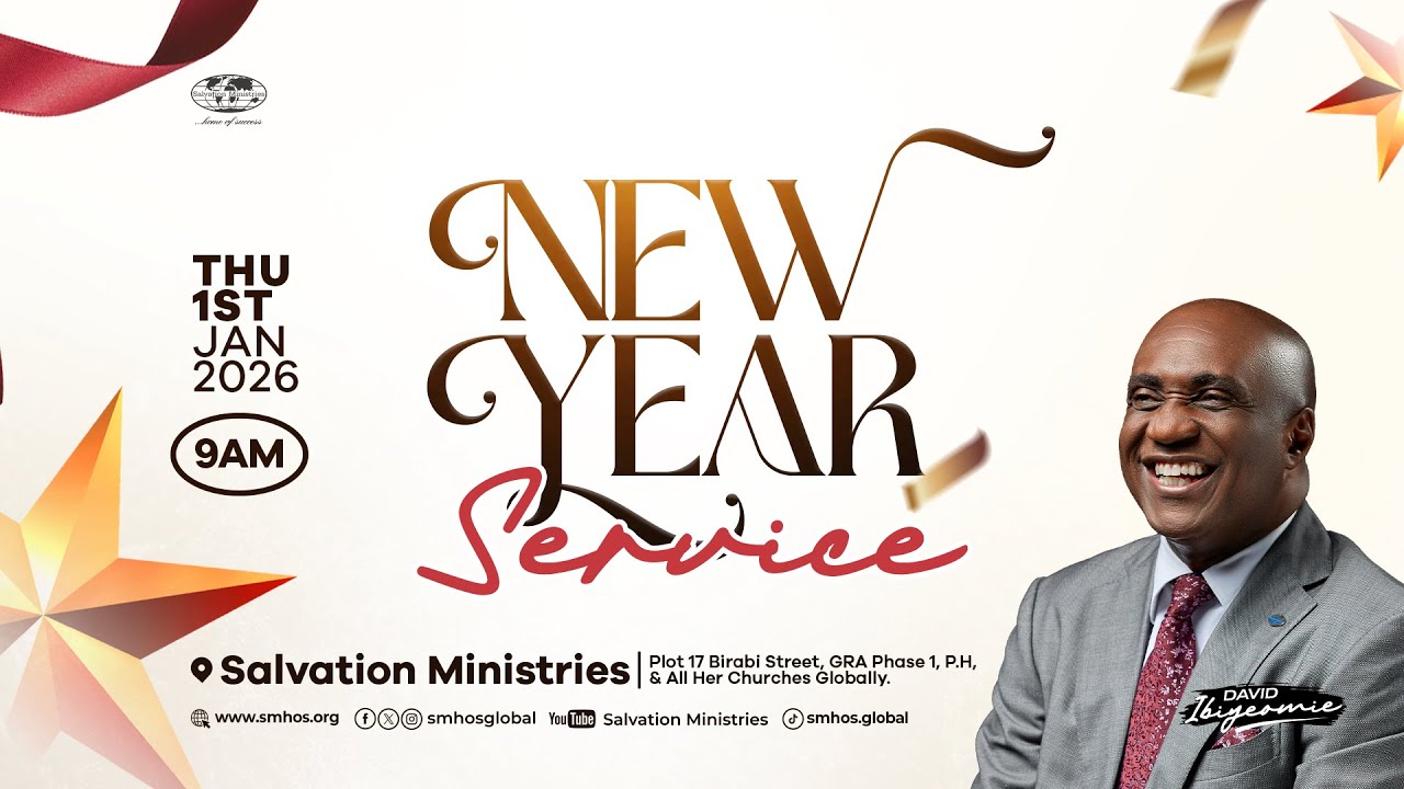 New Year Service | Thursday, 1st January  2026