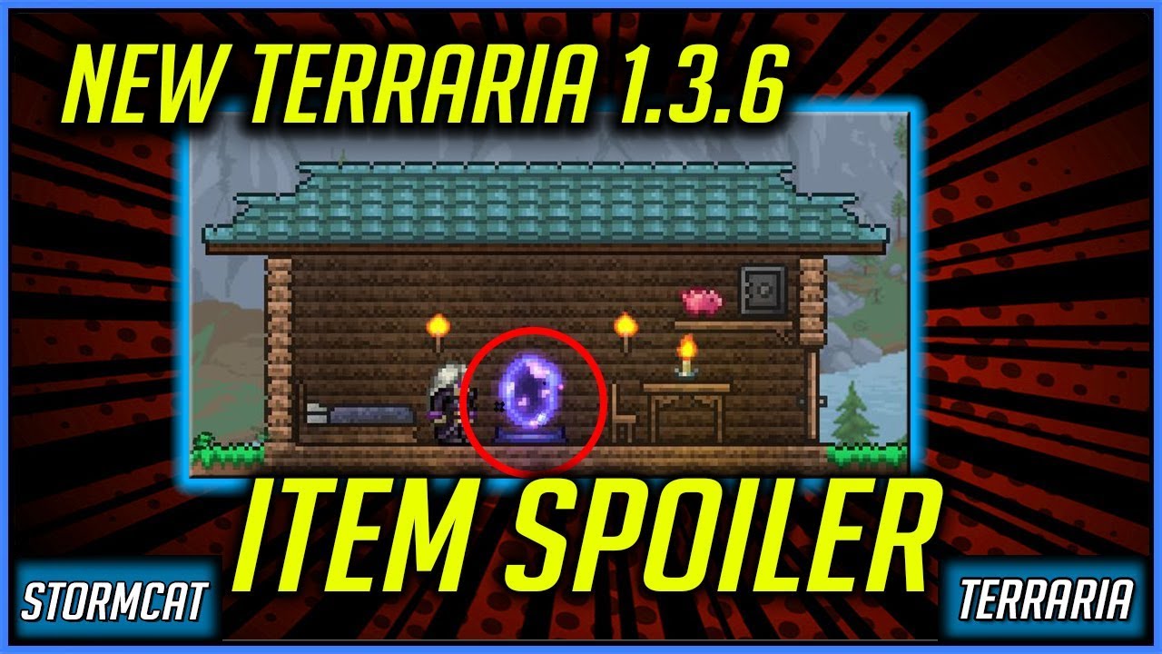 NEW TERRARIA ITEM TEASER 2019 - VOID VAULT AND VOID BAG - TERRARIA 1.3.6 TEASER