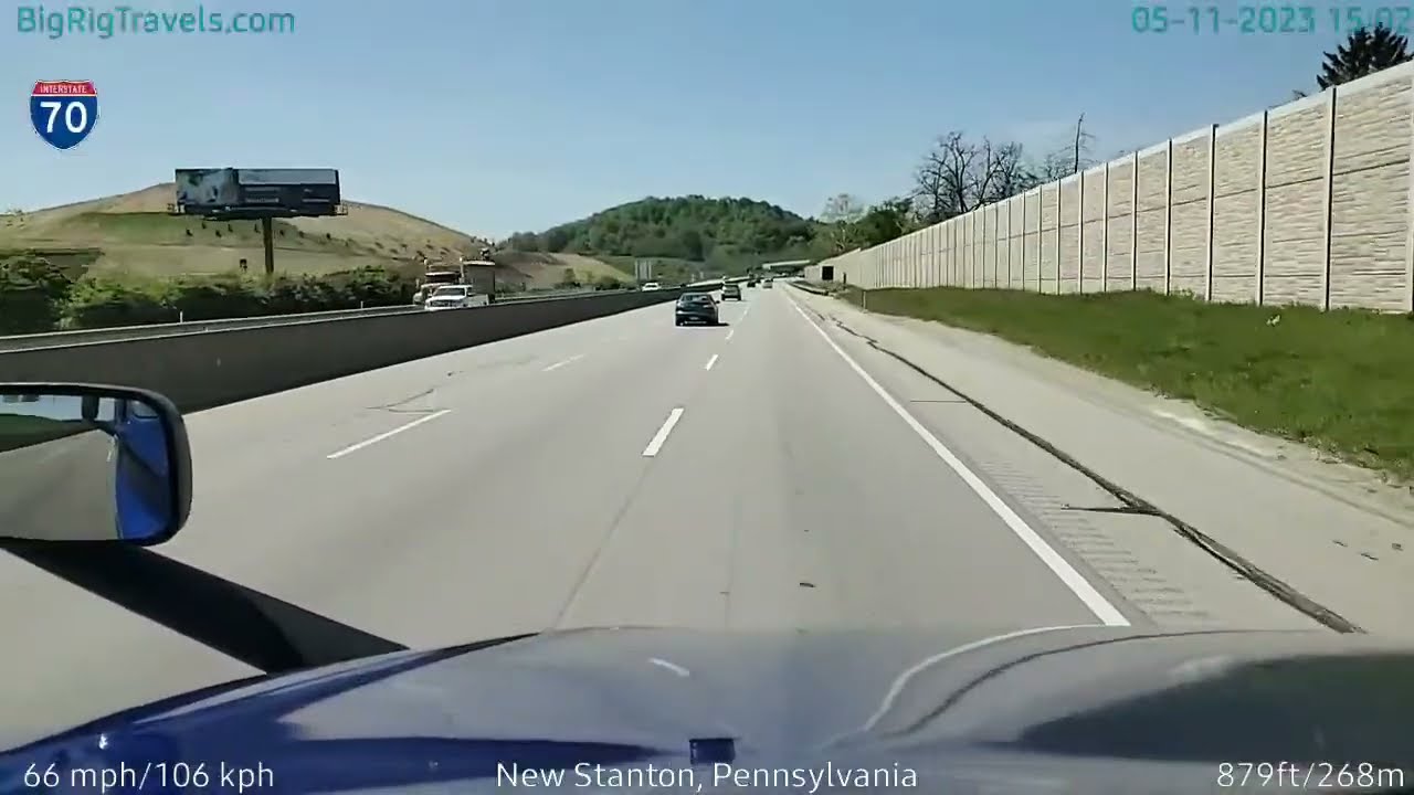 BigRigTravels LIVE | near Stahlstown, PA to Mantua, OH (5/11/23 2:44 PM)