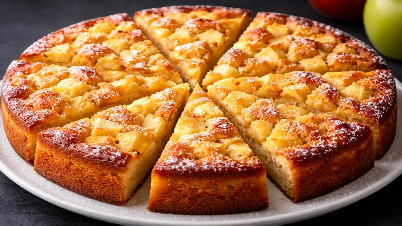 Я никогда не ела таких вкусных яблок! Лучший рецепт яблочного пирога!