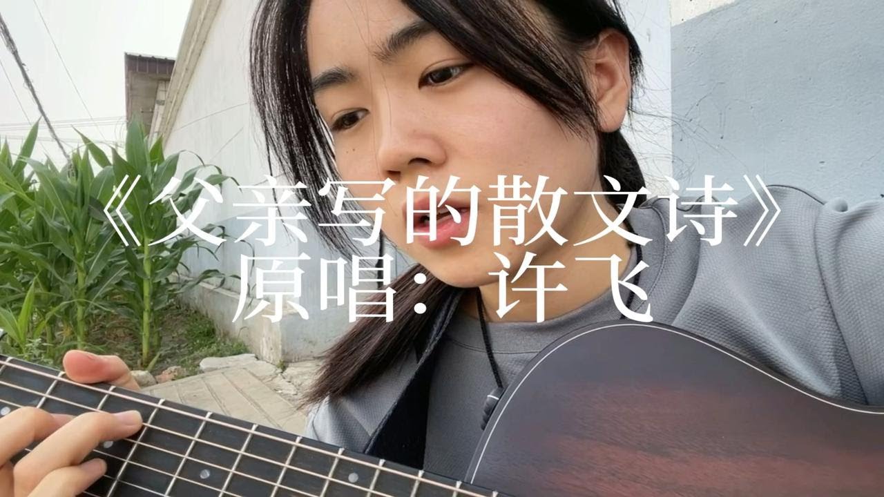 吉他弹唱：《父亲写的散文诗》