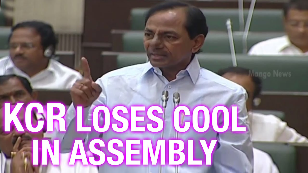 CM KCR asks TDP Leaders to SHUT UP in Telangana Assembly
