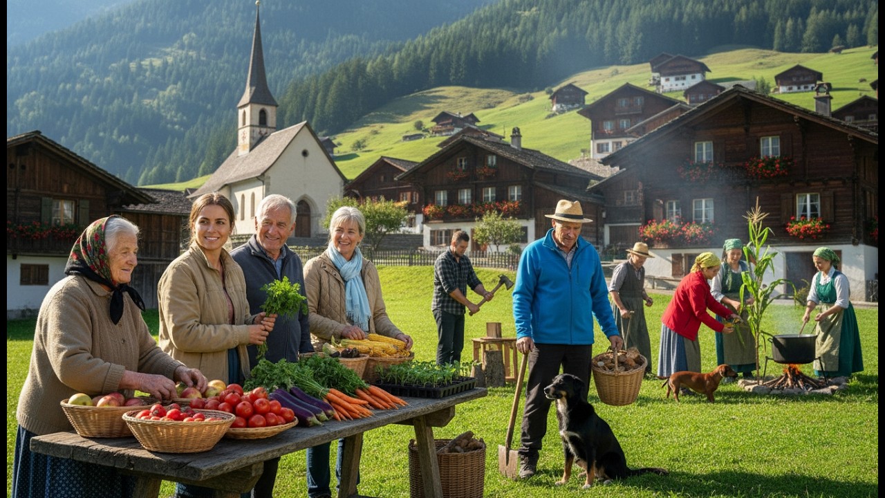 Traditional Swiss Alpine Farming: The Secret To A Perfectly Sustainable Life