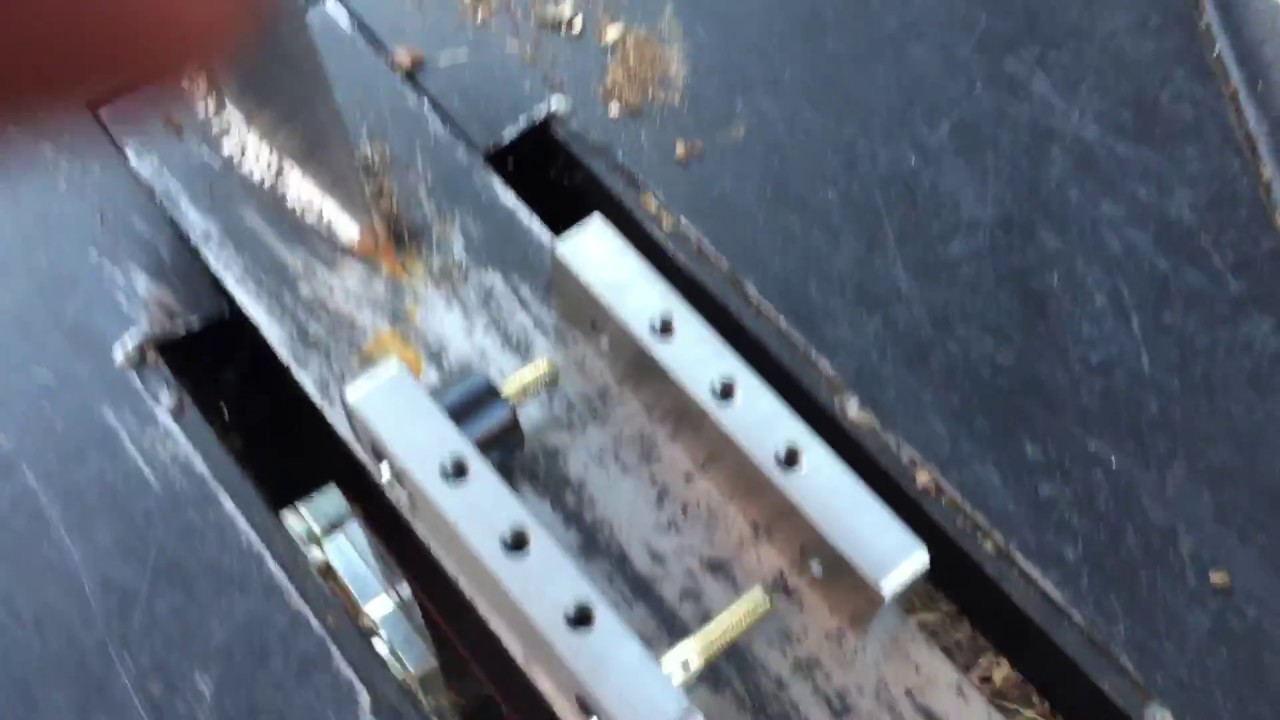 Super split log splitter upgrade modification