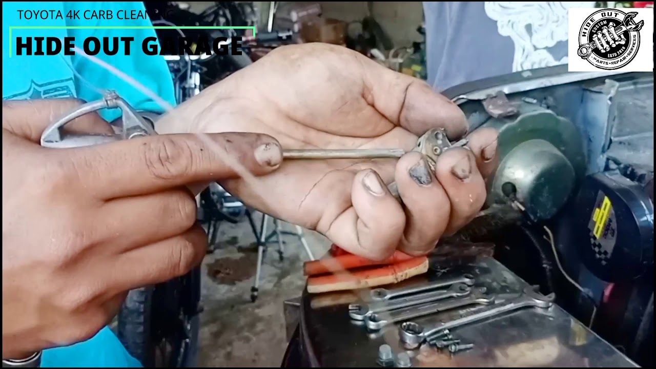 HOW TO teardown and clean Toyota 4k Carburetor