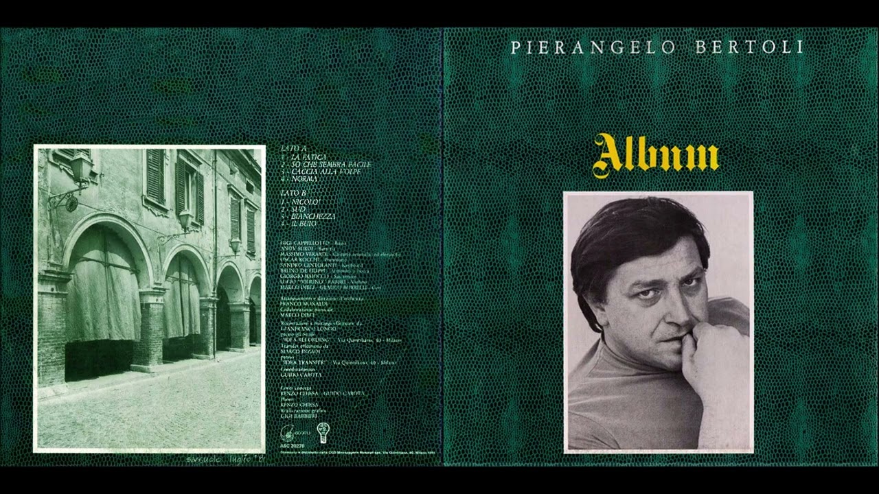 PIERANGELO BERTOLI  Album