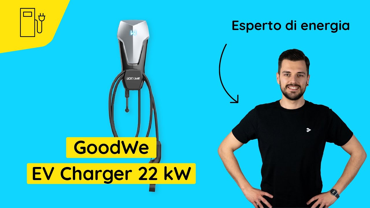 Wallbox GoodWe EV Charger da 22 kW: il prodotto in 2 minuti
