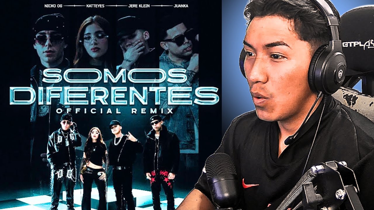 REACCIONANDO A Somos Diferentes Remix