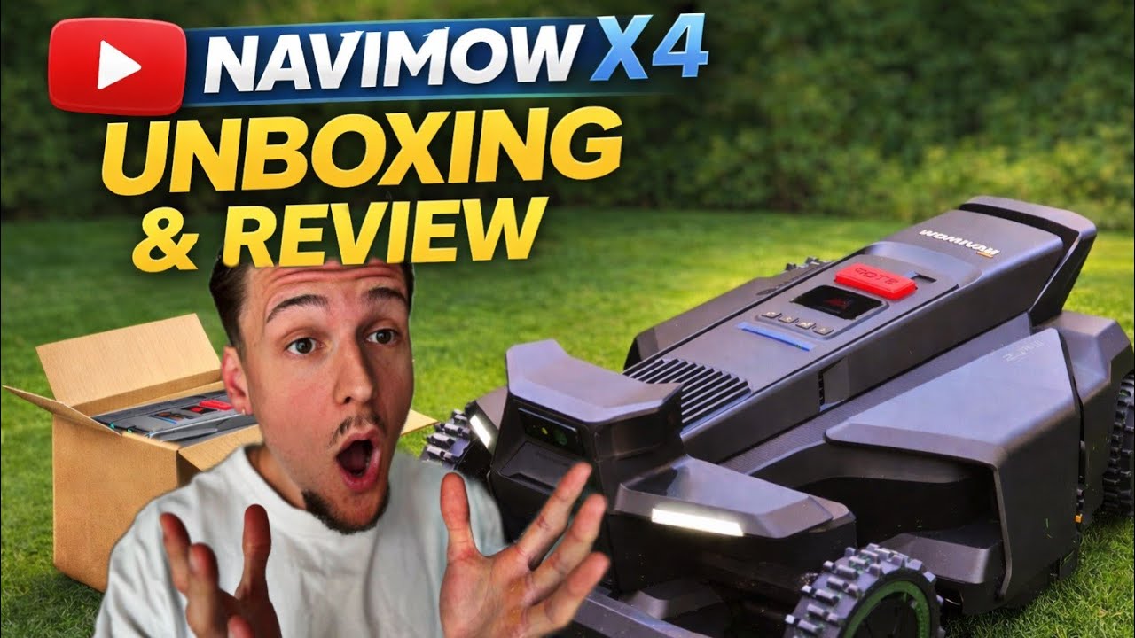 Navimow X4 Rasenmäher Roboter [ Unboxing & Review ] I TuToTV