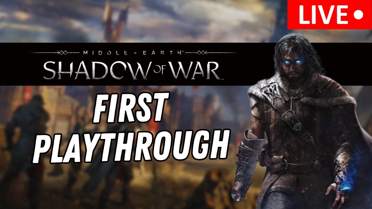 Chat Controls Game Difficulty! | First Playthrough of Shadow of War! Weirdos For Sanctum House!
