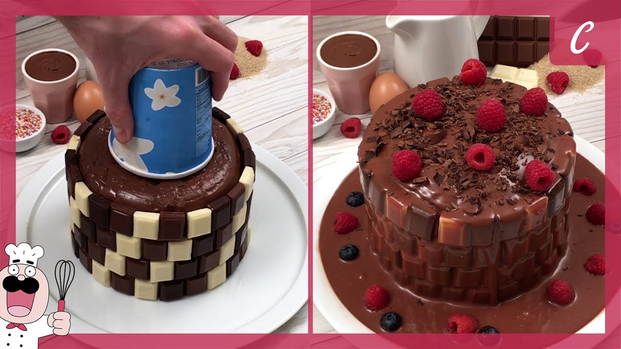 3 castillos de chocolate fáciles de hacer y deliciosos!