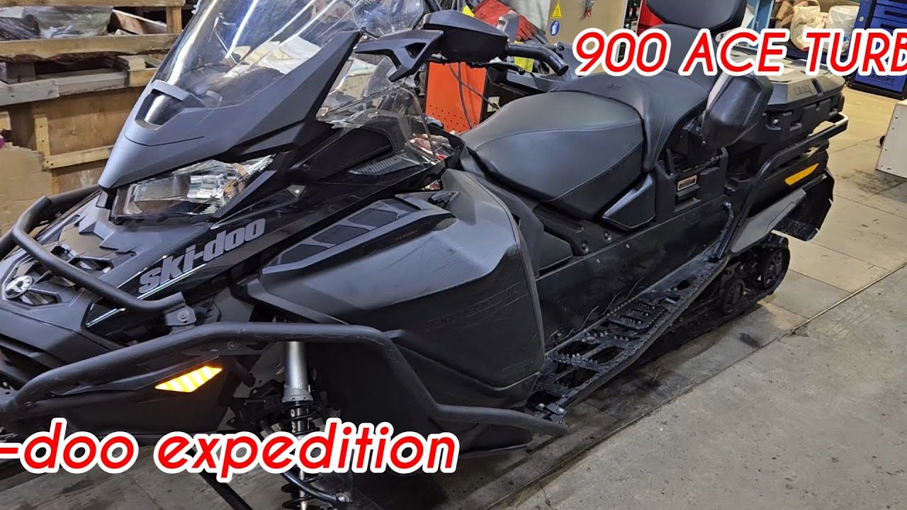 BRP EXPEDITION 900 ACE TURBO куплен с пробегом 1тыс100 км ,проехав 500км  привез на ТО !