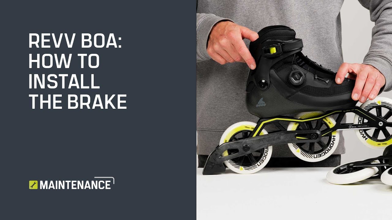 Revv Boa® 125: How to install the brake