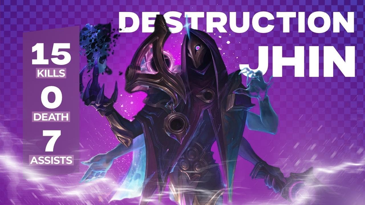Wild Rift - JHIN ADC - The Destroyer | MVP Gameplay | INSANE QUADRAKILL | #Jhin #ranked #adc