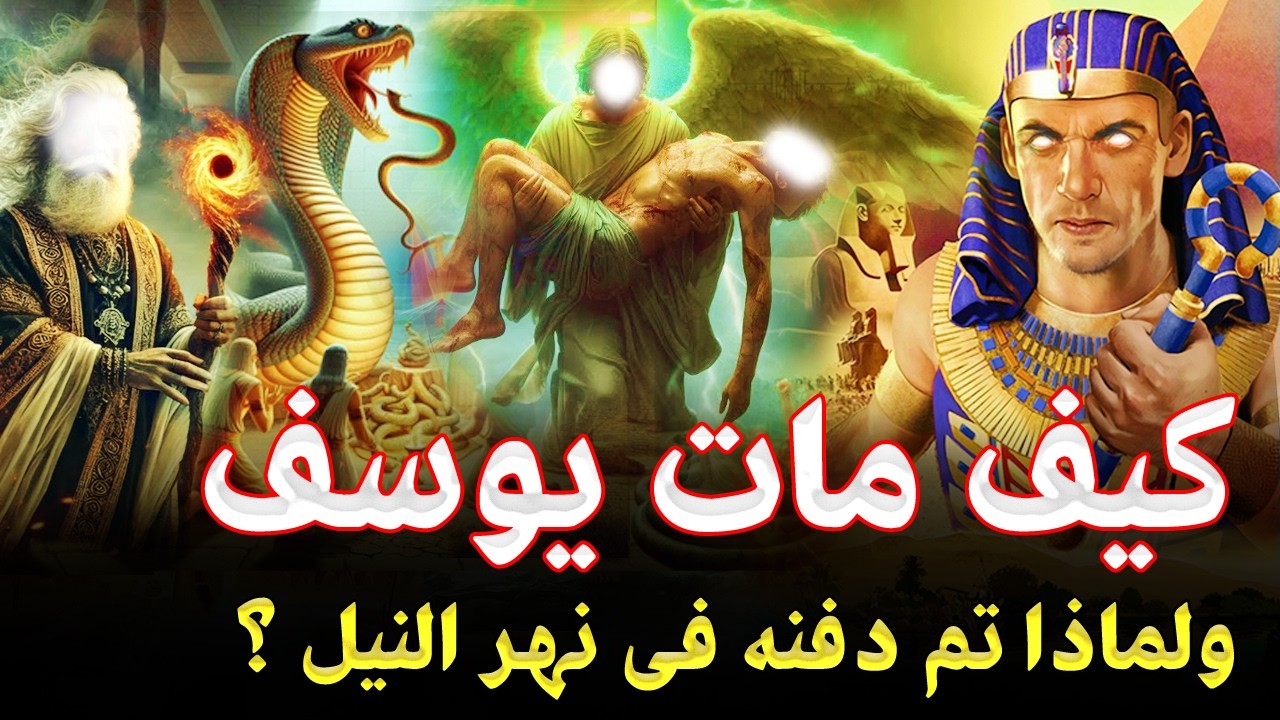 كيف مات سيدنا يوسف ؟ وماذا قال لملك الموت قبل وفاته ؟ ولماذا تم دفنه في نهر النيل! وأين هو قبره الان