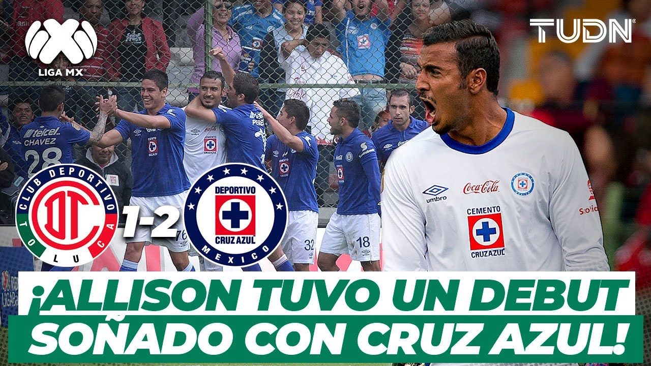 Heart-stopping! Allison saves a penalty in his debut to give the team a win | Toluca 1-2 Cruz Azu...