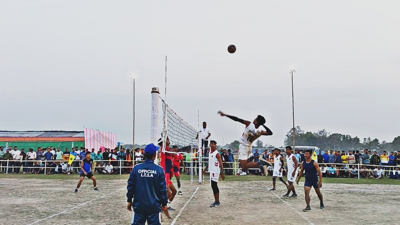 Vollyball Match Karbi Anglong vs Baksa 54th Annual Convention ABSU Langhin Karbi Anglong Assam