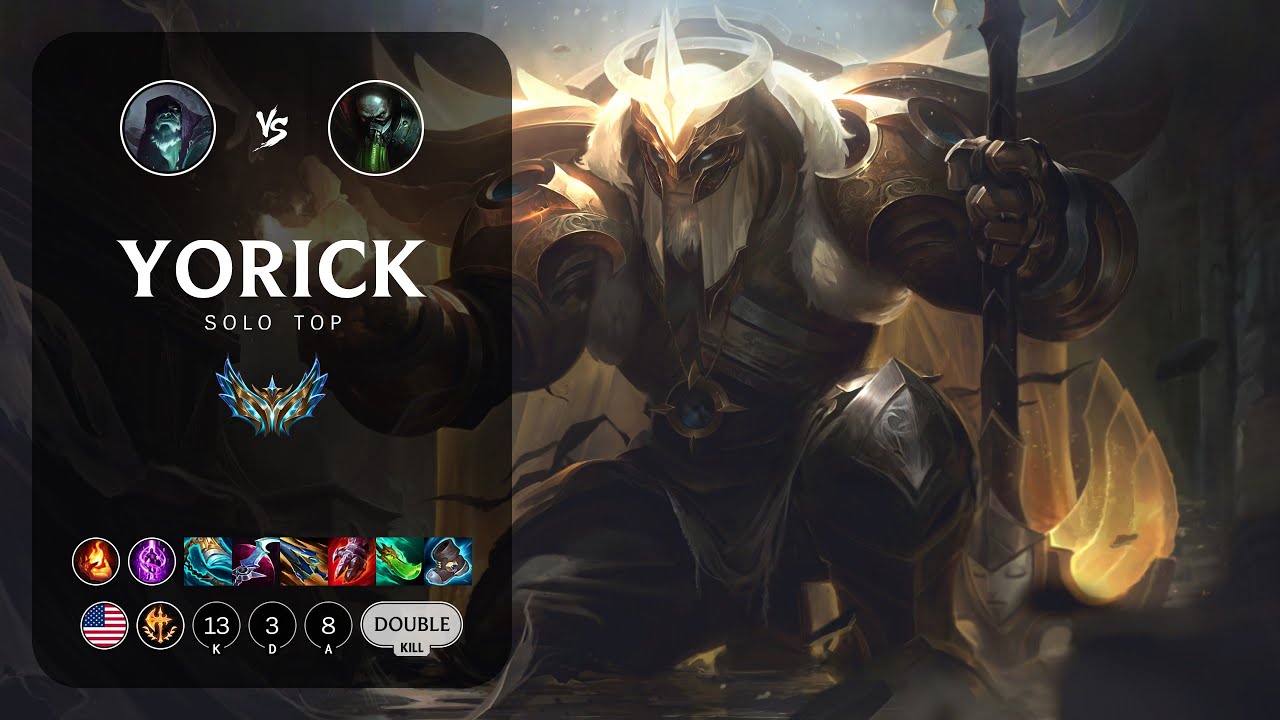 Yorick Top vs Urgot - NA Challenger Patch 14.5