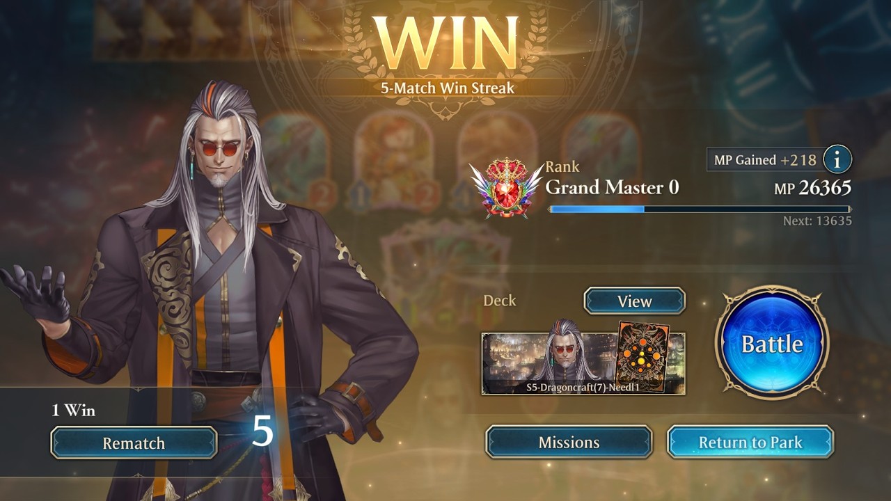 [シャドバWB] Shadowverse: Worlds Beyond  - Set5 - Blossoming Fate - Climbing with Needle/Burnite Dragon