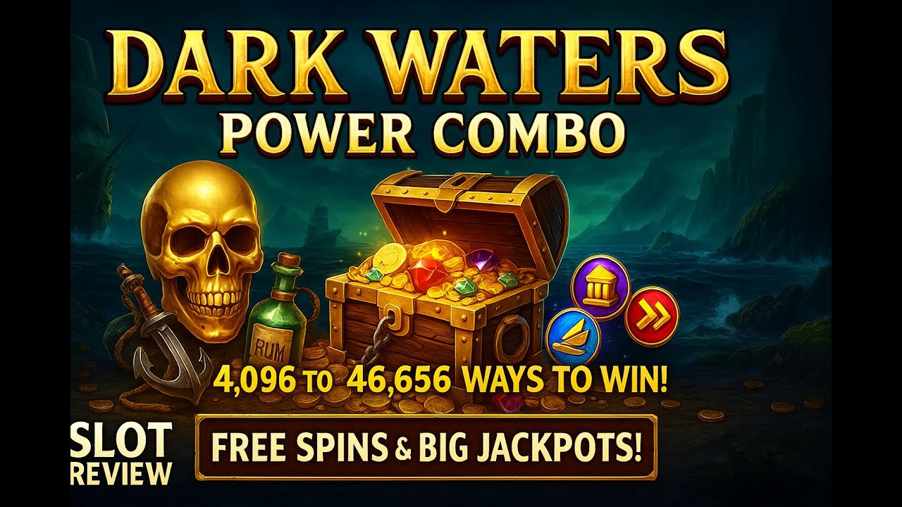 Dark Waters Power Combo Slot Review 🏴&zwj;☠ Get Free Bonus Spins & Play Demo Online