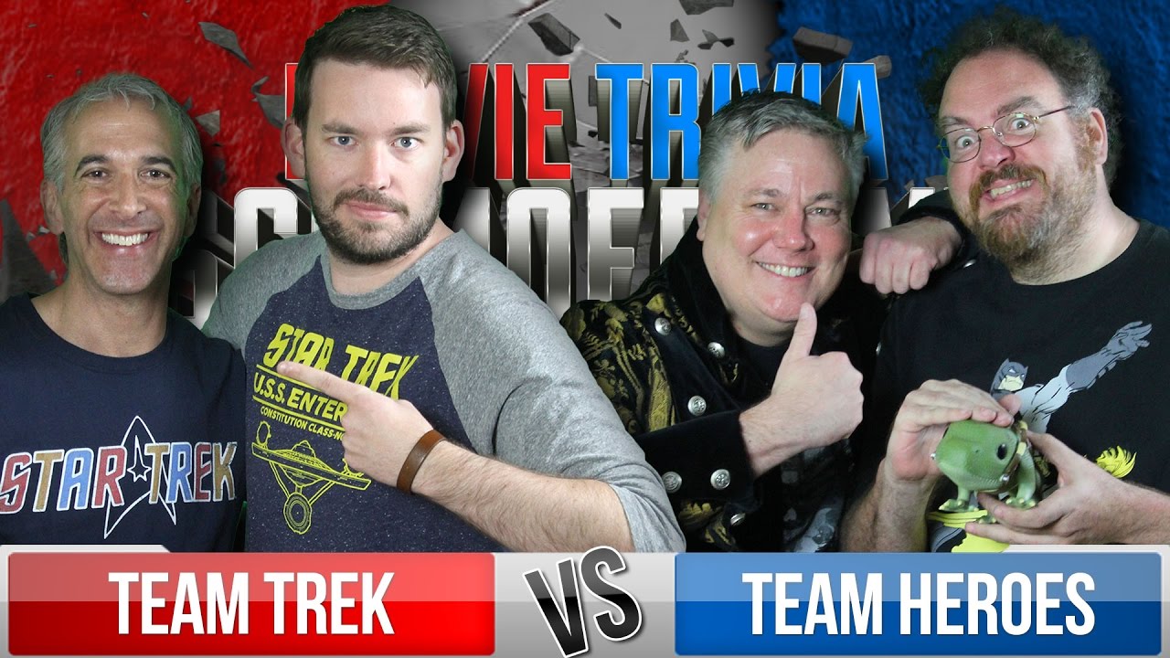 Trek Vs. Heroes - Movie Trivia Team Schmoedown