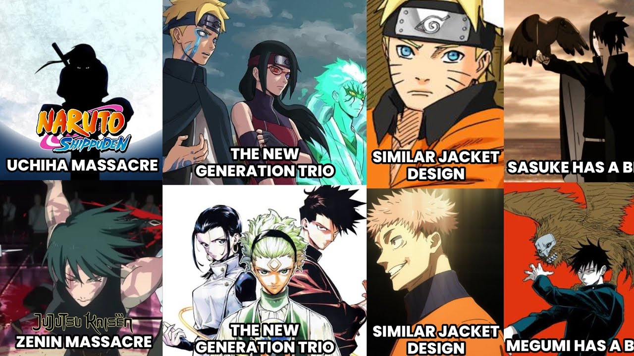 Jujutsu Kaisen vs Naruto: Blueprint or Coincidence? (Including Modulo and Boruto: Two Blue Vortex)
