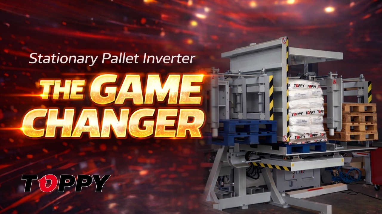 The Game Changer - Stationary Pallet Inverter (PATENTED)