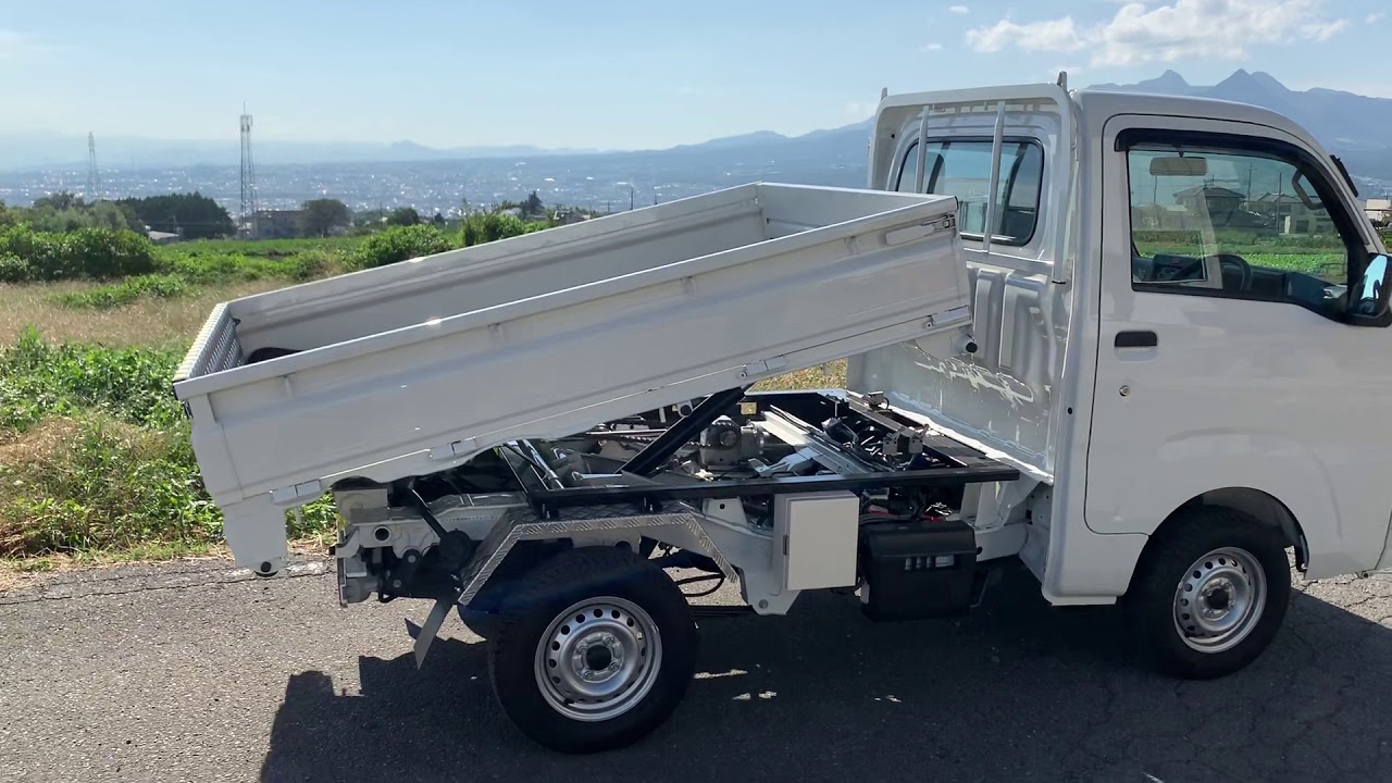 ローダー付き軽トラダンプ