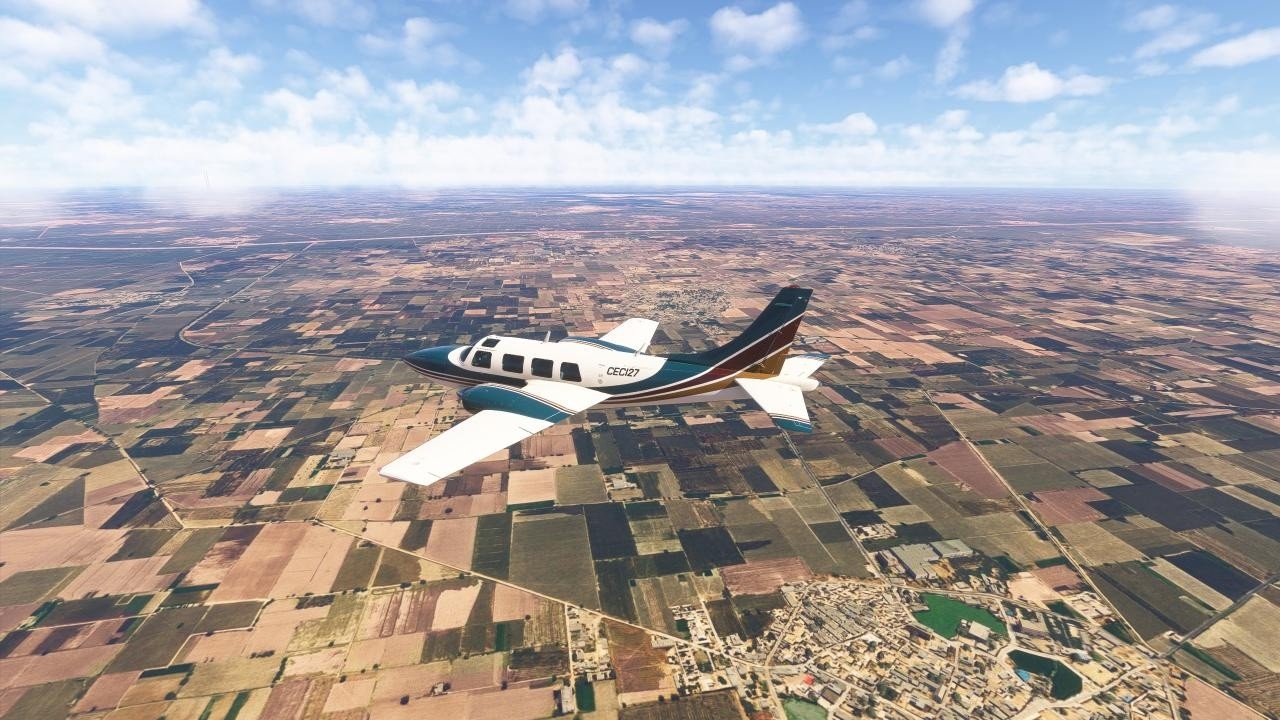 Flight Simulator 2024: Landing at Bathinda, India (VIBT) with the A2A Aerostar 600