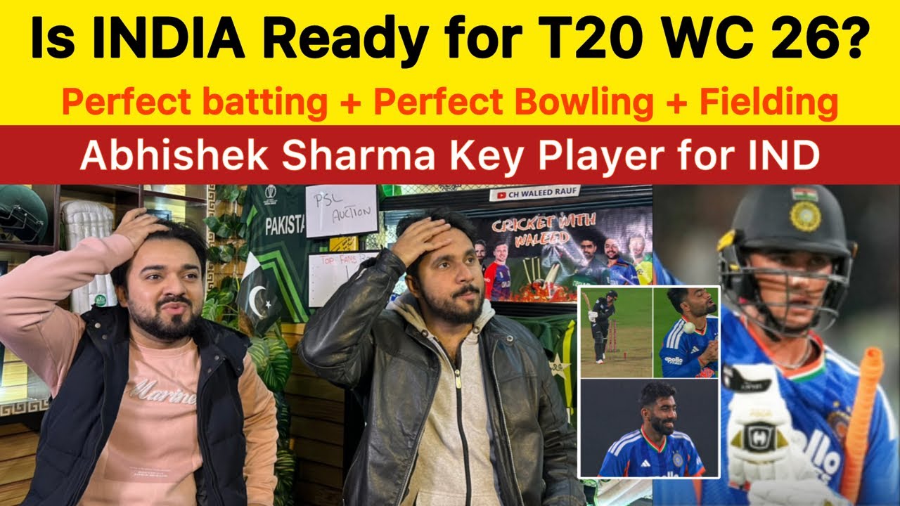Is INDIA Ready for T20 WC 2026? | Abhishek Sharma key player for INDIA | IND beat NZ 1st T20