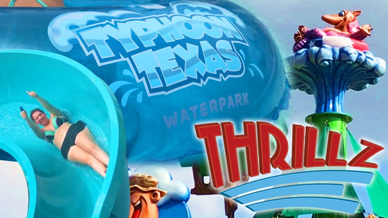 Typhoon Texas - Austin 2017 Overview in HD with POVs Pflugerville Texas - Thrillz