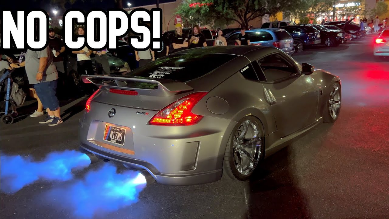 Встреча автомобилей Phoenix становится безумной! | 2 Step и Burnouts Galore