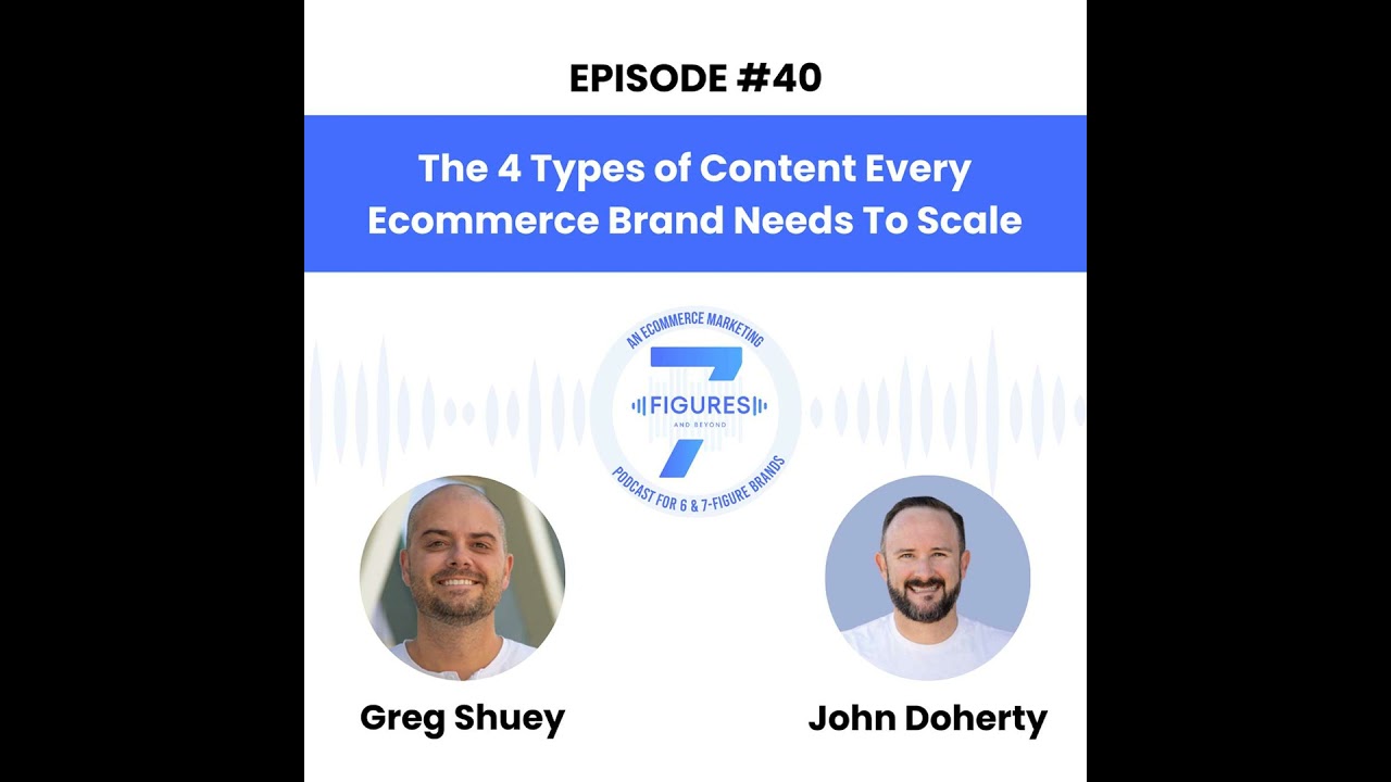 The 4 Types of Content Every Ecommerce Brand Needs To Scale
