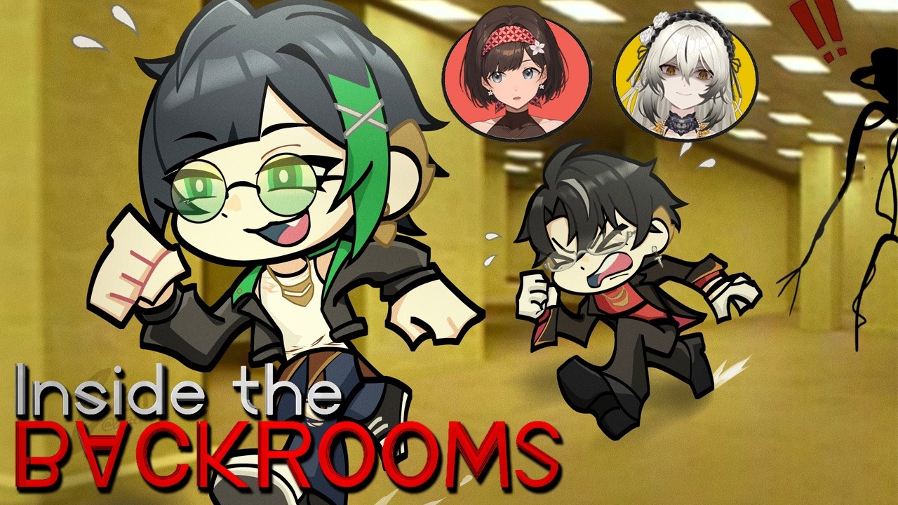 😭 TOLONG GUE GAK KUAT DIKELILINGI ORANG STRESS | INSIDE THE BACKROOMS