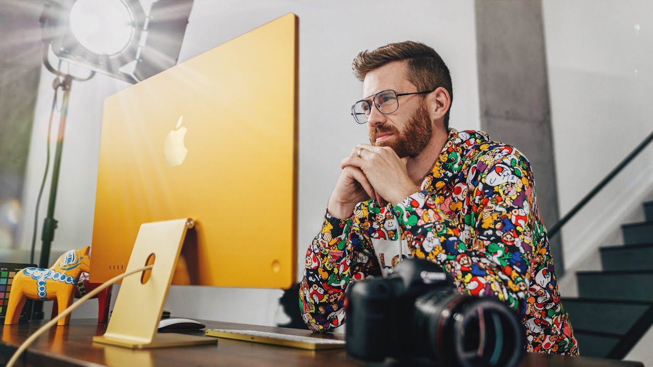 M1 iMac для фотографов и кинематографистов