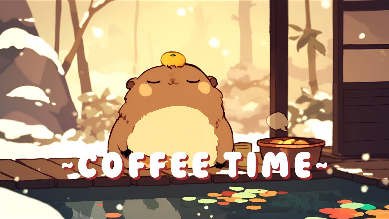 [Long Session] Capybara Beats Radio - Cozy Japanese Lofi Mix ~ Warm Feelings ~ 🎵 | Focus Helper