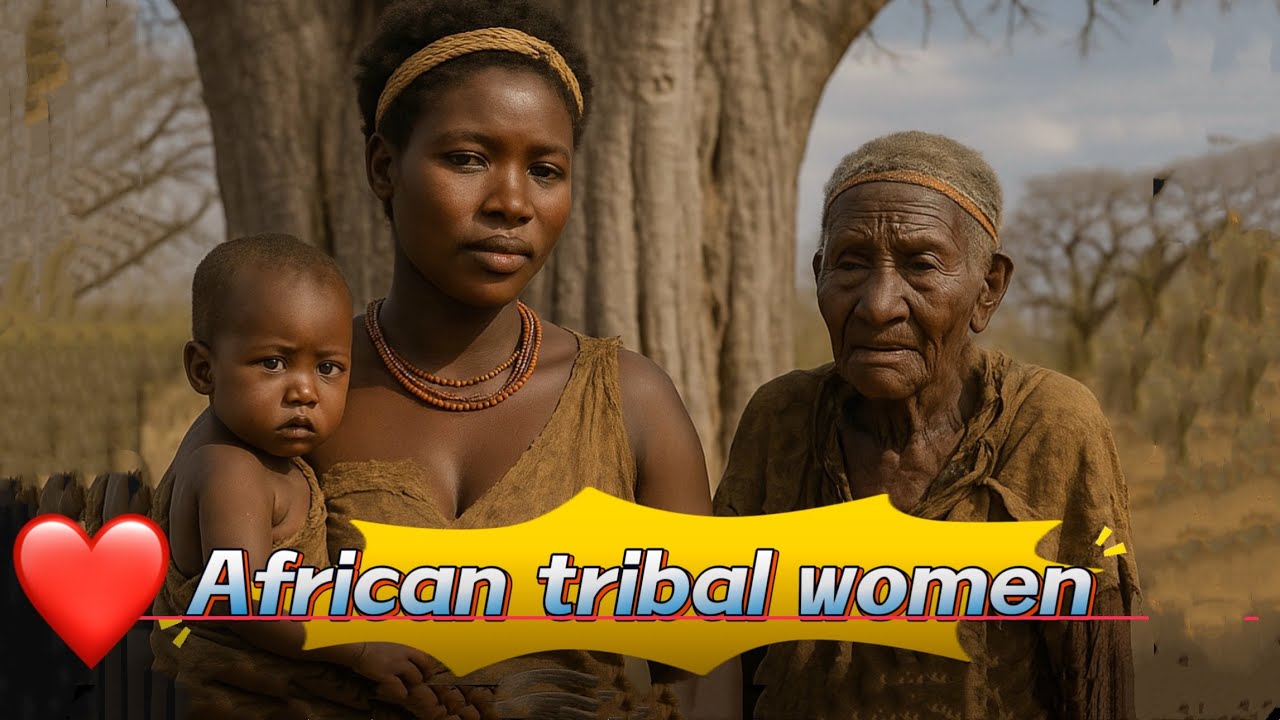 The marital life of women in the Hadzabe tribe of Africa#villagelife#marital#hadzabe#lifestyle