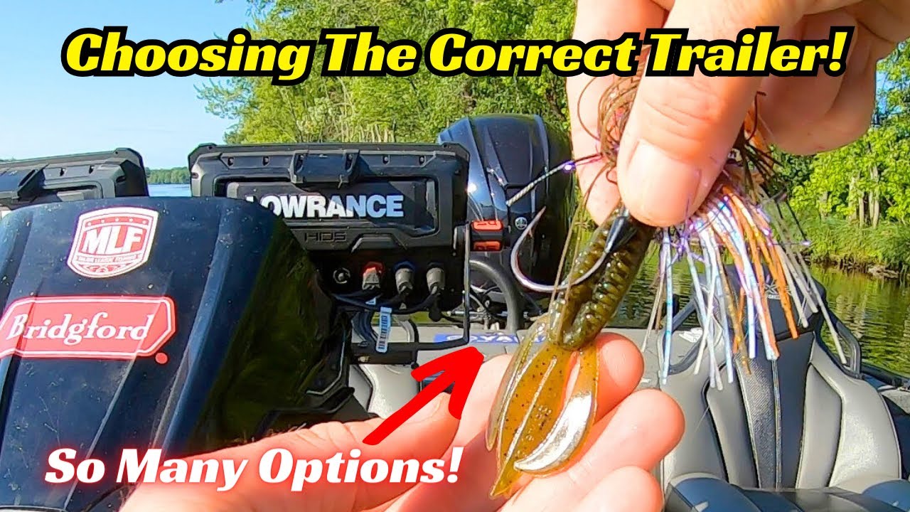 How Do You Determine The Correct Swim Jig Trailer? Here’s How I do!