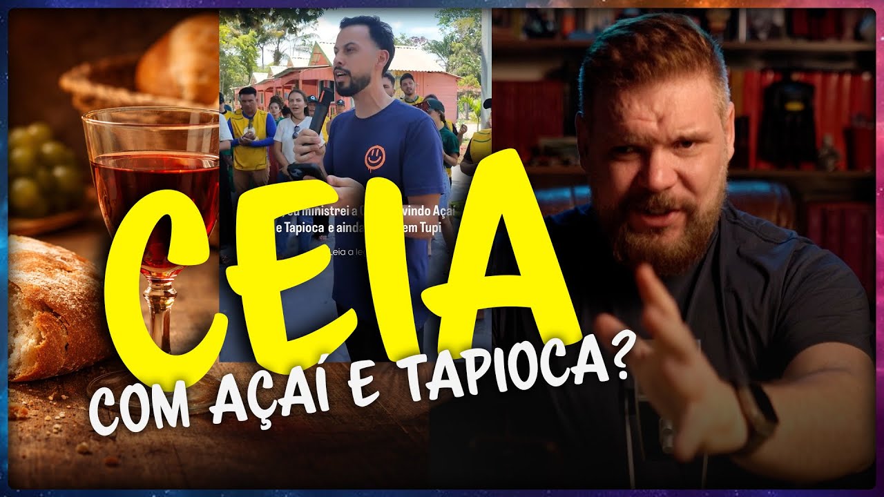 SANTA CEIA COM AÇAÍ E TAPIOCA?