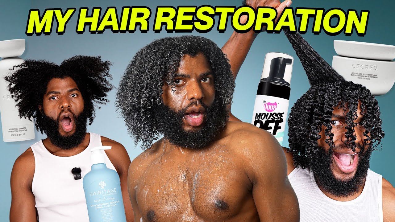 EMERGENCY HAIR RESTORATION...(in just 6 steps)